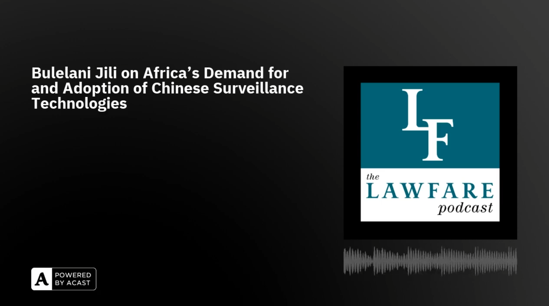 Africa's Demand for and Adoption of Chinese Surveillance Technologies